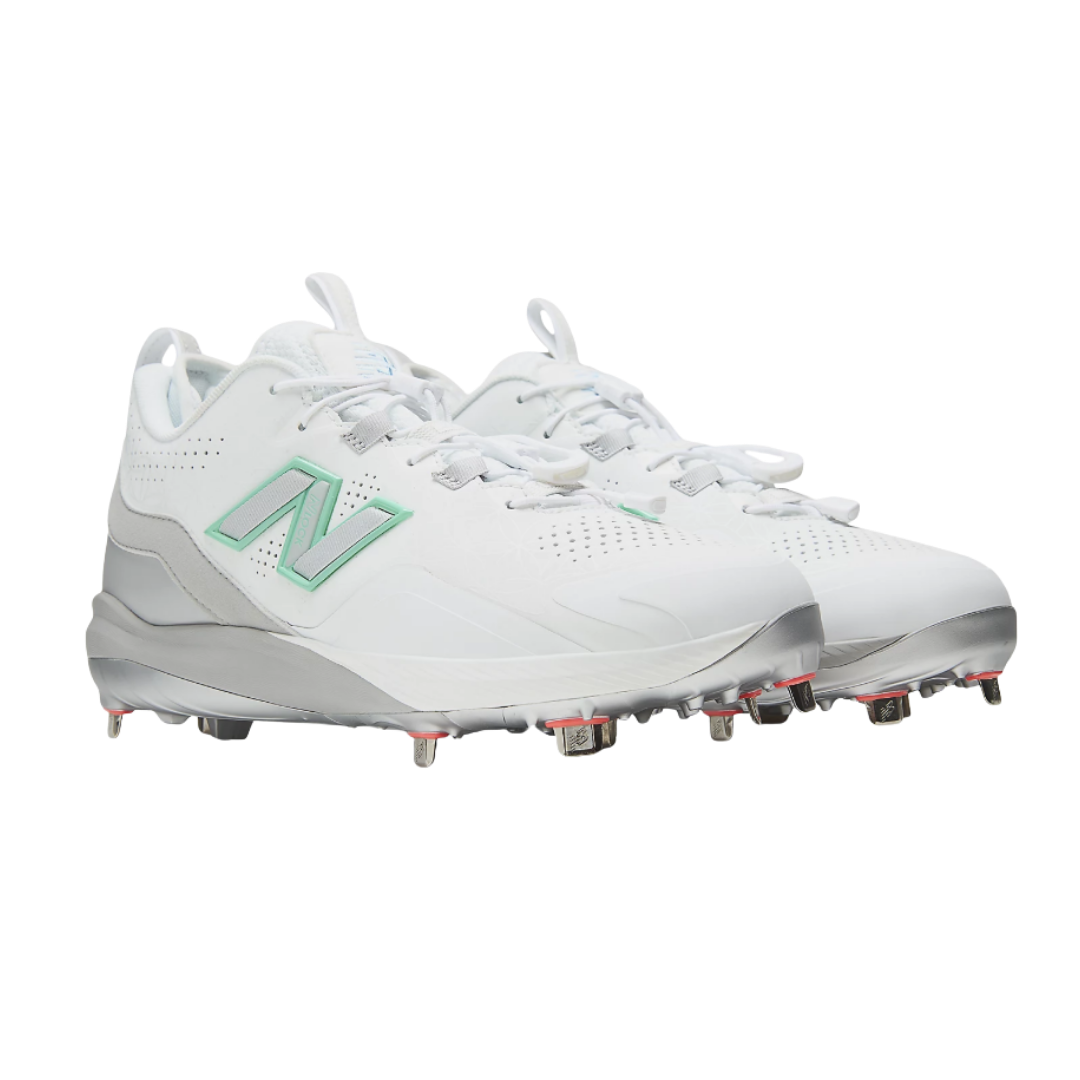 Image of New Balance FuelCell Lindor 3 Metal (White/Mint)