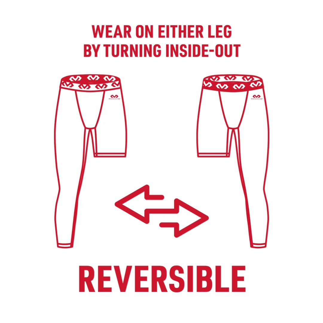 McDavid Reversible One-Legged 3/4 Compression Tight