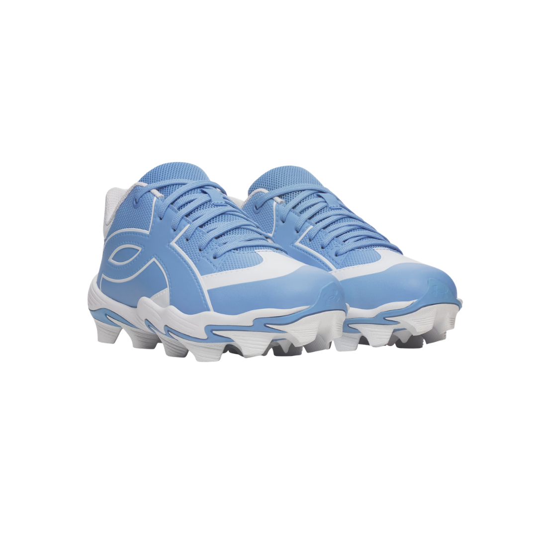 Under Armour Jr. Leadoff Icon Low RM Rubber (Light Blue/ White)
