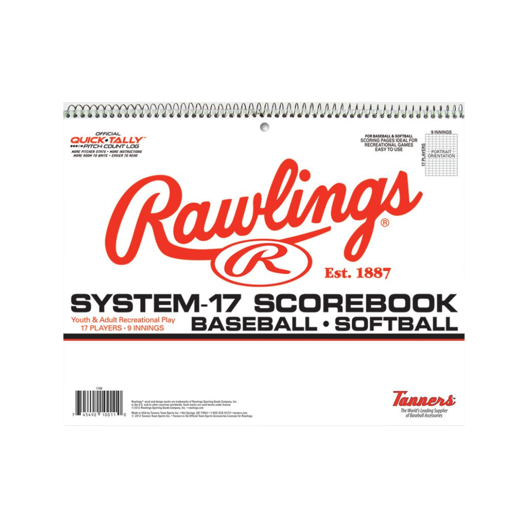 Image of Rawlings System Baseball Scorebook (24 Games) - Deportes Salvador Colom