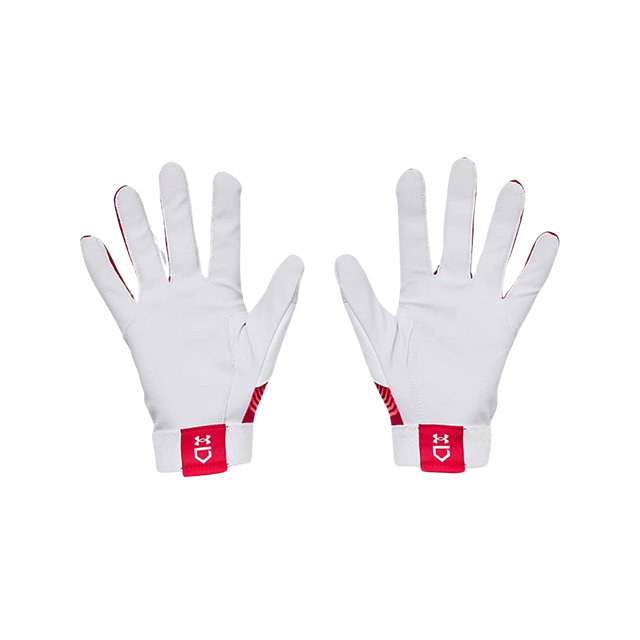 Under Armour UA Clean Up Batting Gloves XLarge (Scarlet/White) - Deportes Salvador Colom