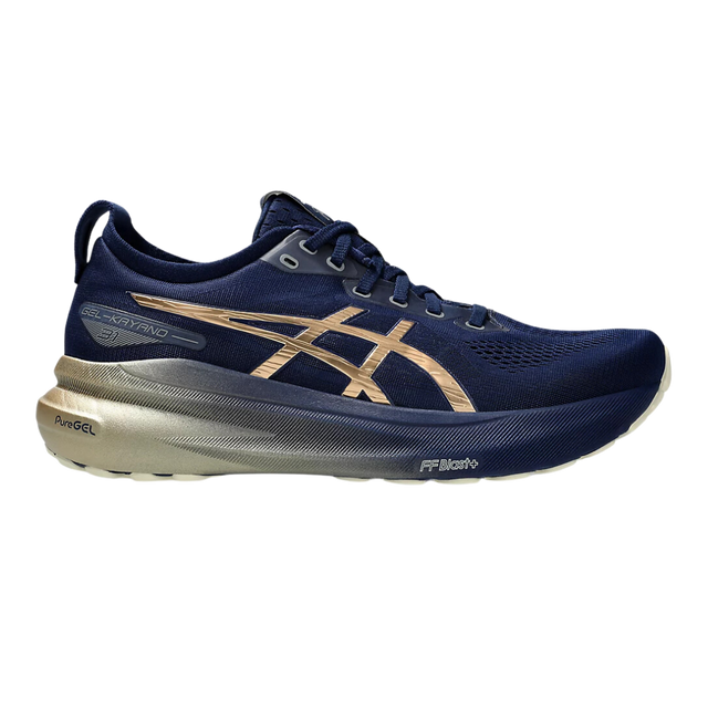 Asics Gel-Kayano 31 Platinum Men (Blue Expanse/Champagne) - Deportes Salvador Colom