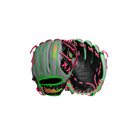 11.5" A2000 INFIELD GLOVE 1786 BK/GY/GN - Deportes Salvador Colom