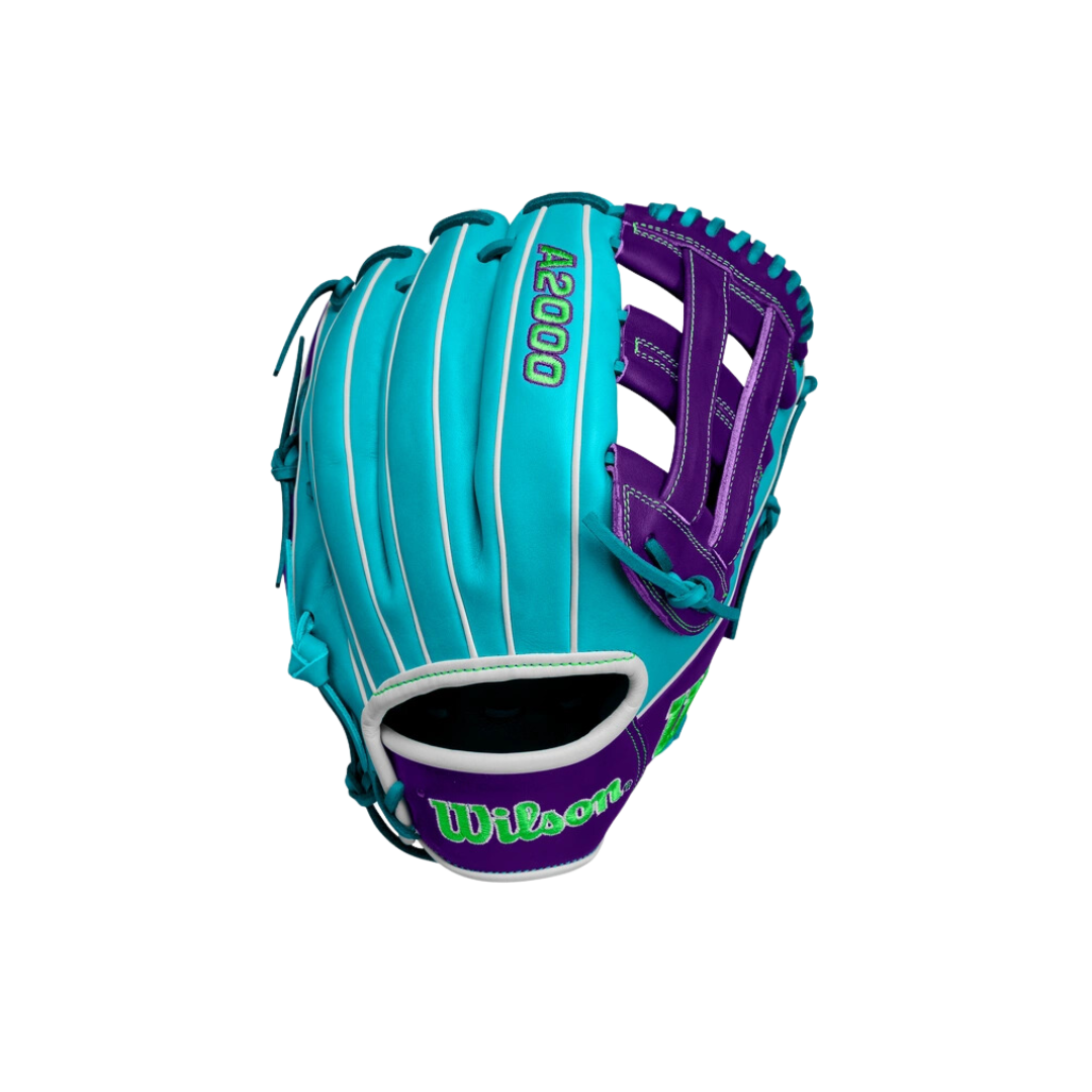 Image of Wilson A2000 DW5 Infield Glove (Teal/Purple) 12'' - Deportes Salvador Colom