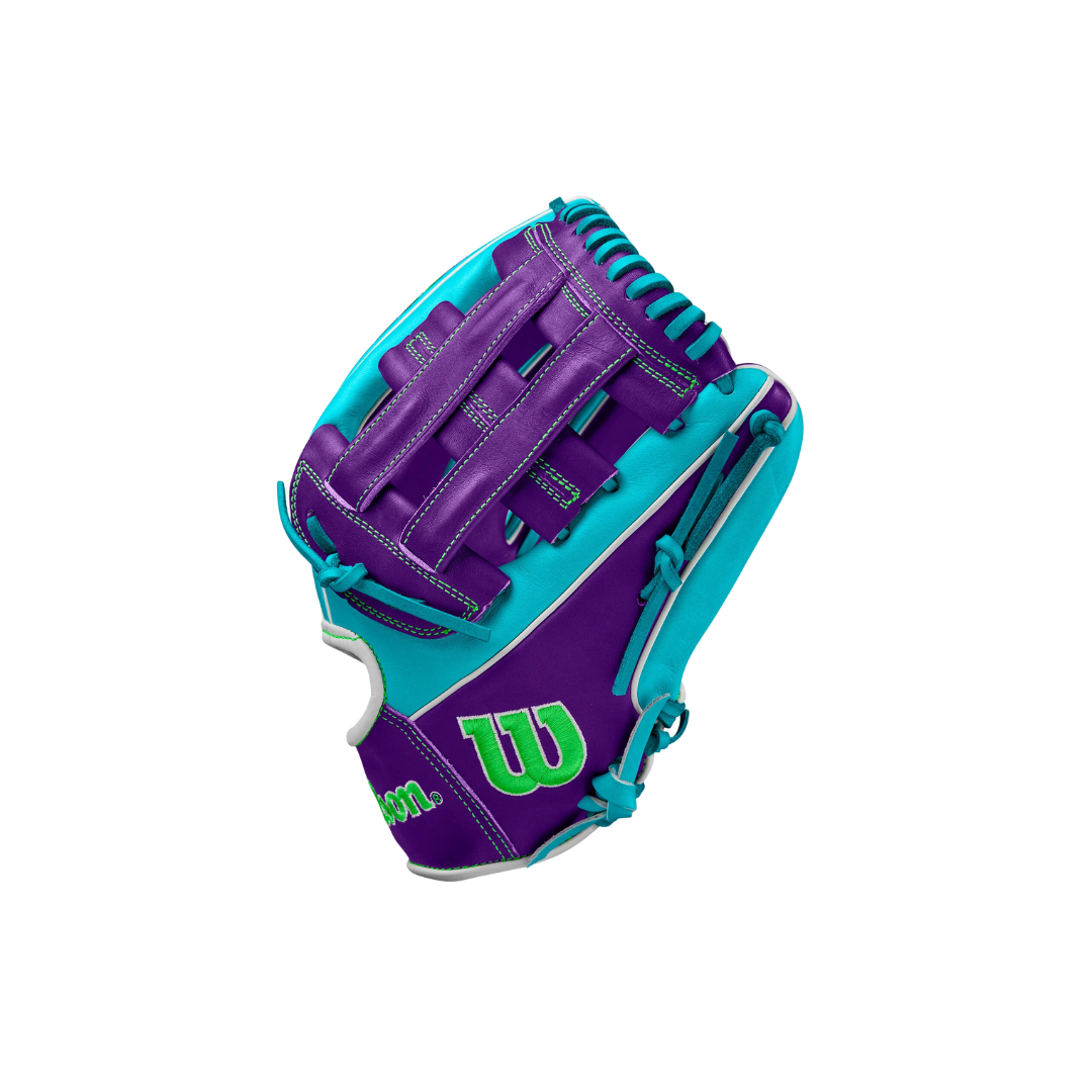 Image of Wilson A2000 DW5 Infield Glove (Teal/Purple) 12'' - Deportes Salvador Colom