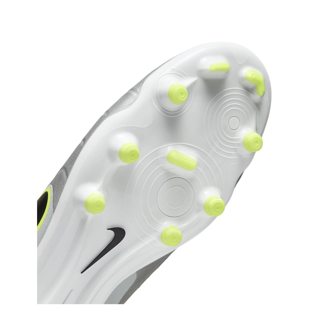 Image of Nike Tiempo Legend 10 Academy MG (Metallic Silver/Volt/Black) - Deportes Salvador Colom