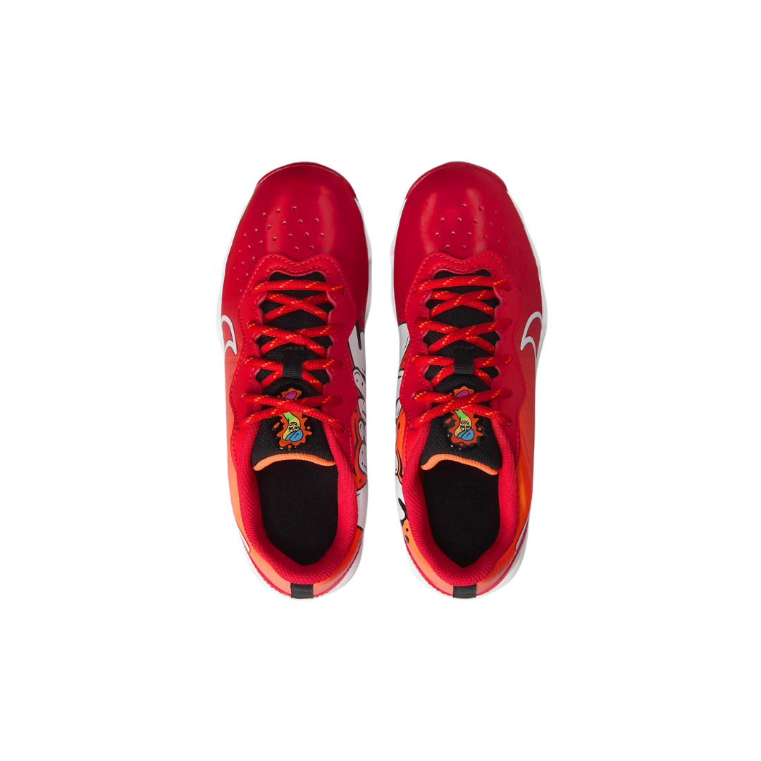 Image of Nike Youth Alpha Huarache 4 Keystone (Crimson/White) - Deportes Salvador Colom