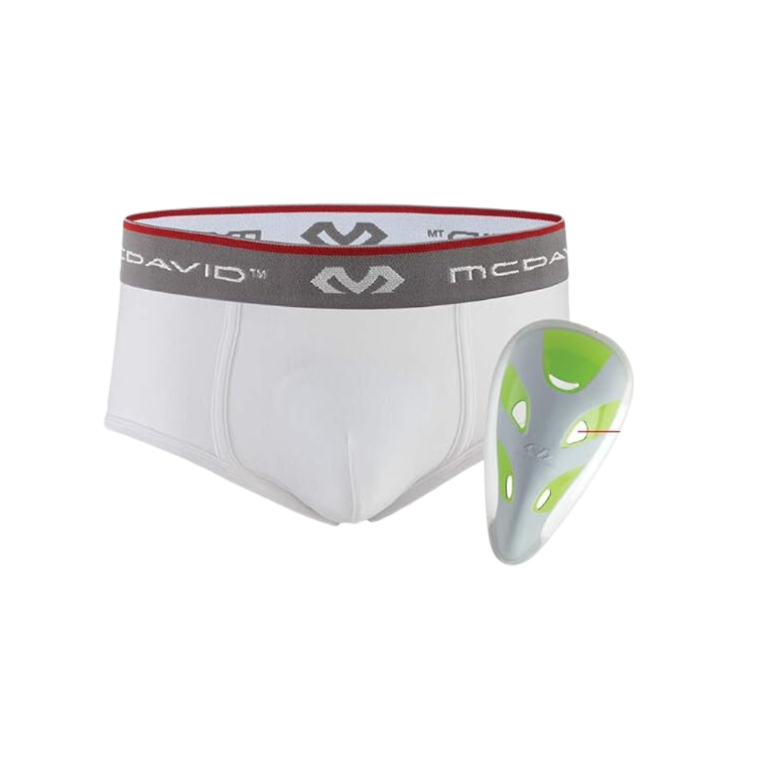 McDavid Pee Wee Brief w/Flex Cup (4-6Y) LG (23''-24'') - Deportes Salvador Colom