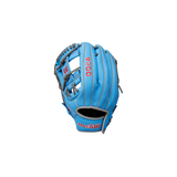 Wilson A500 Utility Youth Glove 11" (Columbia Blue/Grey)