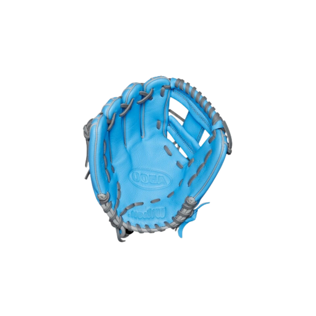 Wilson A500 Utility Youth Glove 11" (Columbia Blue/Grey)