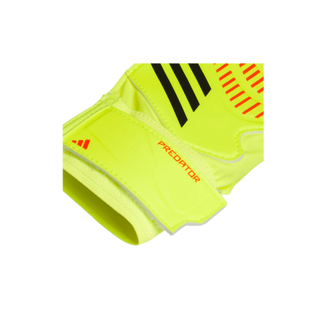 Adidas Youth Predator Goalie Gloves (Neon Yellow)