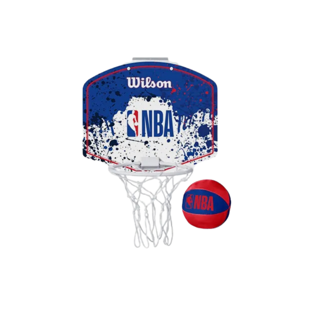 Wilson NBA Mini Hoop (Red/Wht/Blue)