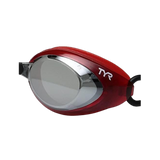 TYR Blackhawk Racing Mirrored Googles (Silver/Red Black) - Deportes Salvador Colom