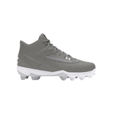 Under Armour Youth Leadoff Mid Rubber Cleats (Grey) - Deportes Salvador Colom