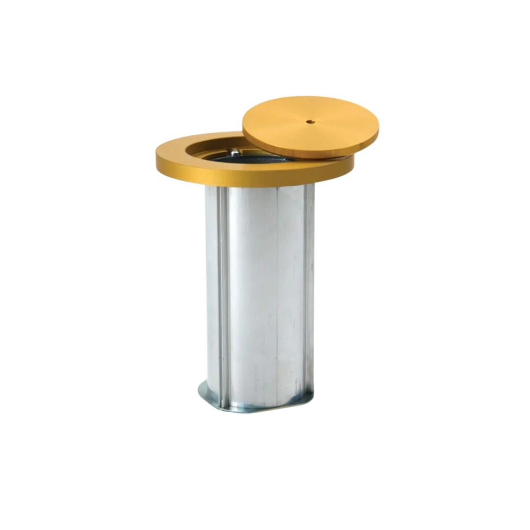 Image of Bison Volleyball System Floor Socket 3.5'' (each) - Deportes Salvador Colom