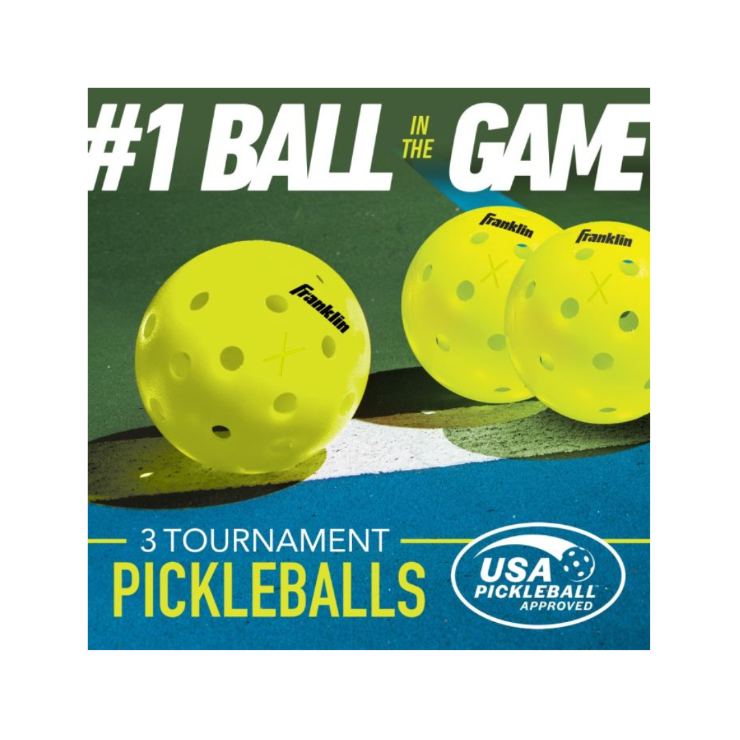 Franklin X-40 Outdoor Pickleball Pack/3 - Deportes Salvador Colom