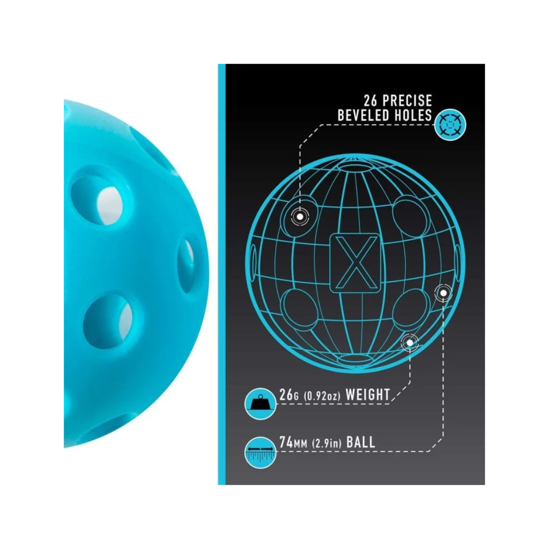 Franklin X-26 Indoor Pickleball Pack/3 - Deportes Salvador Colom