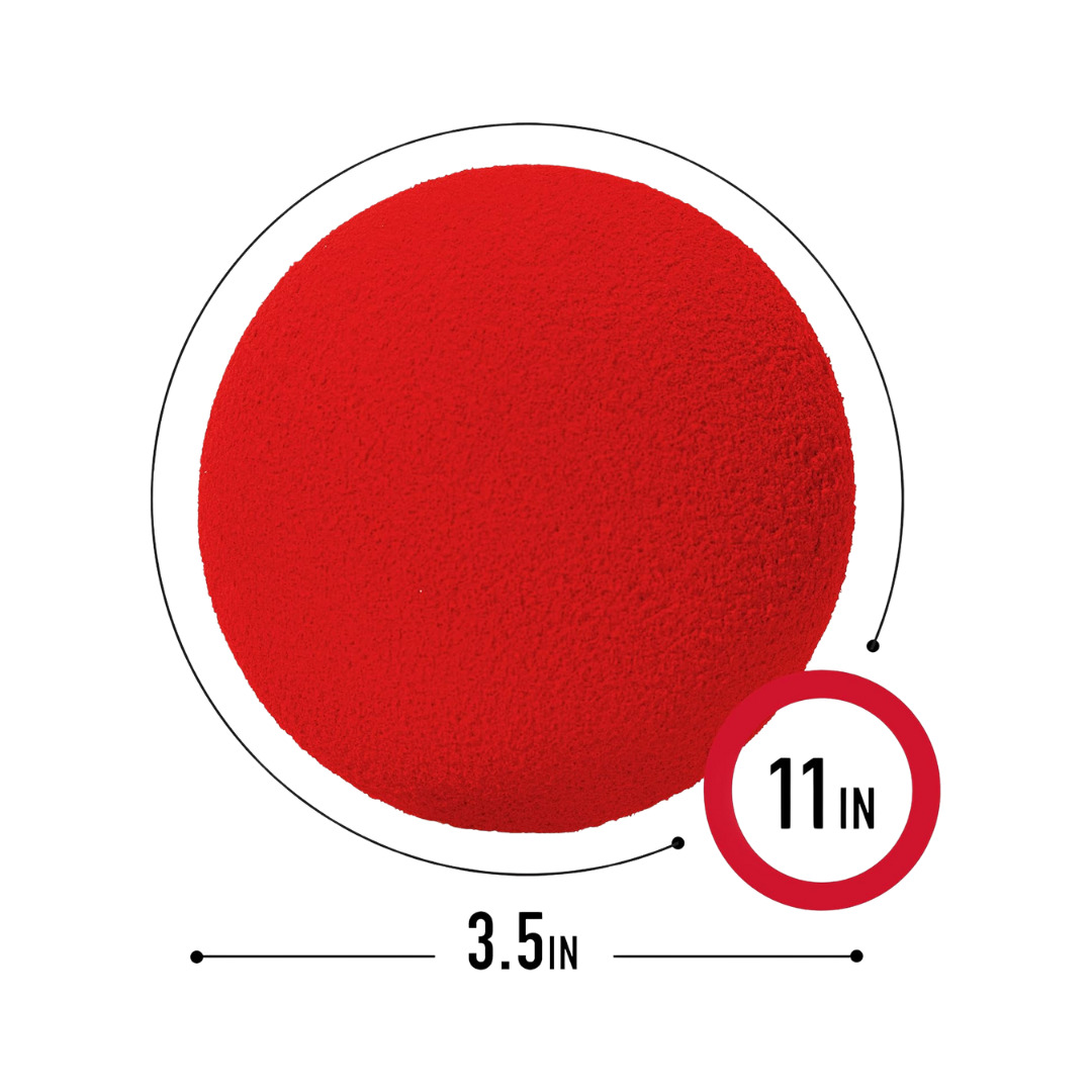 Image of Franklin Sports MLB Scarlet Foam Baseball Bat & Ball (Red) - Deportes Salvador Colom