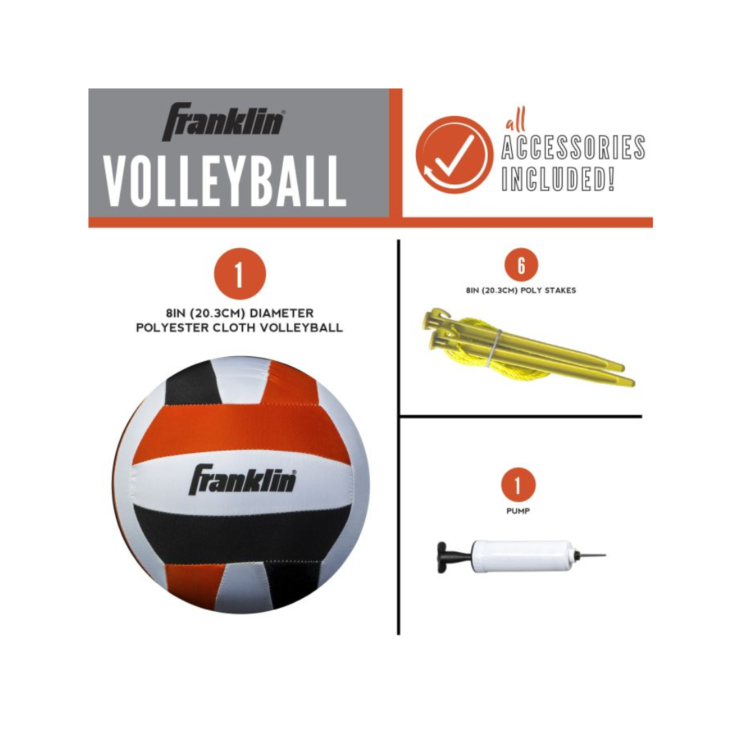 Image of Franklin Sports Family Volleyball Set - Deportes Salvador Colom