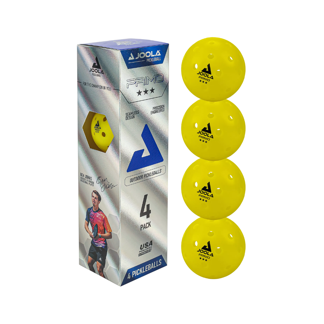 Image of Joola Primo Pickleballs 4/Pack - Deportes Salvador Colom