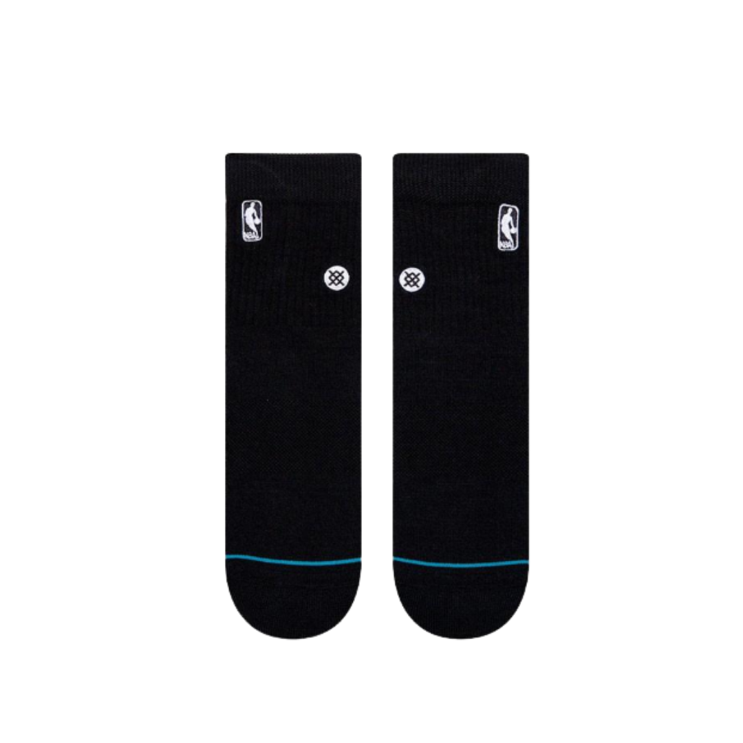 Stance NBA Logoman Quarter Socks Medium Black - Deportes Salvador Colom