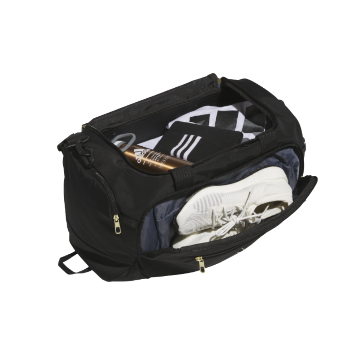 Image of DEFENDER SMALL DUFFLE BAG BLACK/GOLD - Deportes Salvador Colom