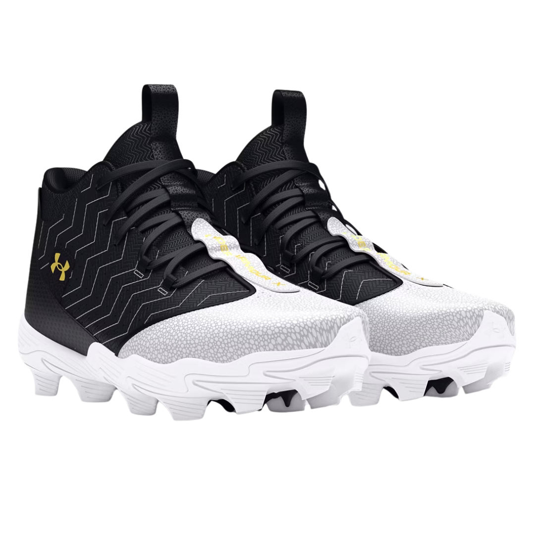 Under Armour Harper 9 RM Cleats Men (Black/White) - Deportes Salvador Colom