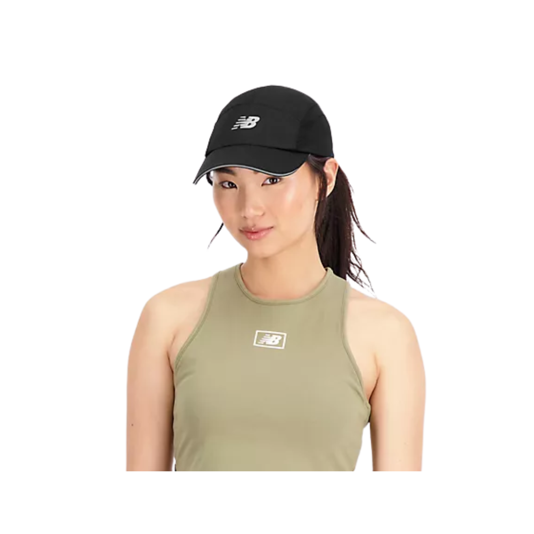 Image of New Balance 5 Panel Performance Hat (Black) - Deportes Salvador Colom