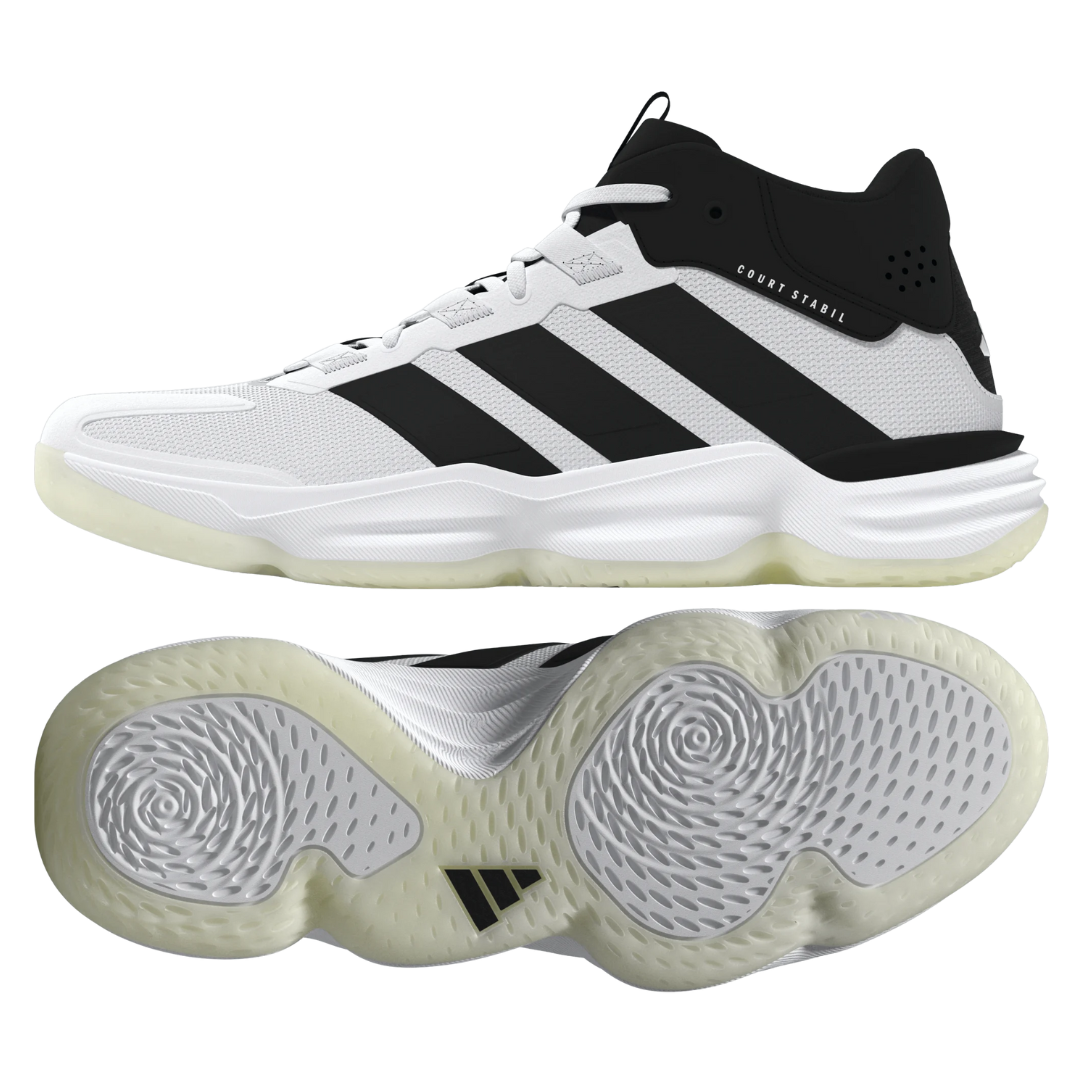 Adidas Courtstabil Men (White/Black) - Deportes Salvador Colom