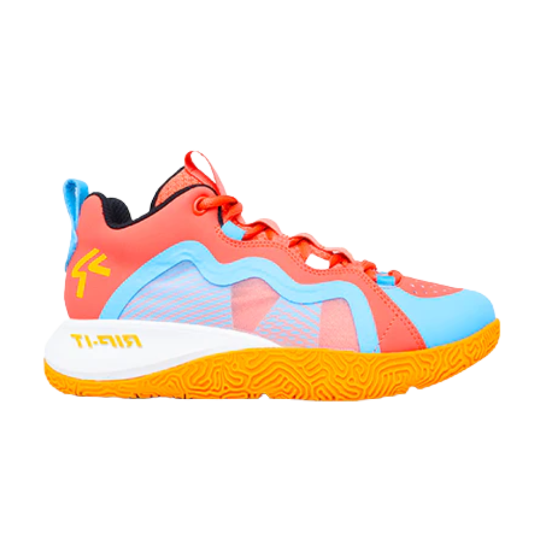 Rip-It Future Women Volleyball Shoe (Pink/Orange/Blue)
