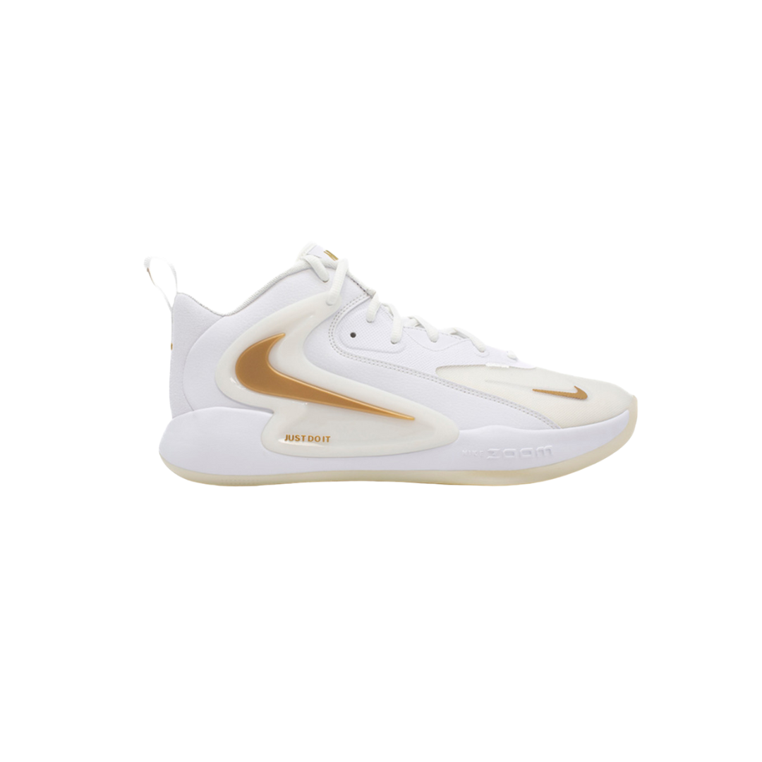 Image of Nike Zoom Hyperset 2 Unisex (White/Gold)