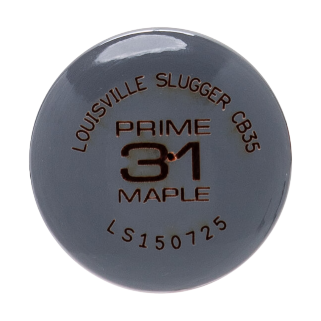 Louisville Slugger MLB Pro Prime CB35 Maple Bat (Grey/Orange)