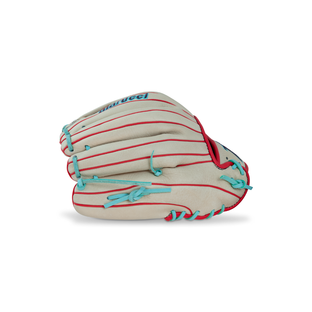 Marucci Acadia IF/OF Left Hand Thrower Glove 12'' (White/Mint)