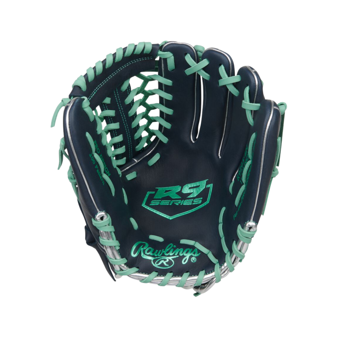 Image of Rawlings R9 Series Glove 11.75'' (Navy/Mint)