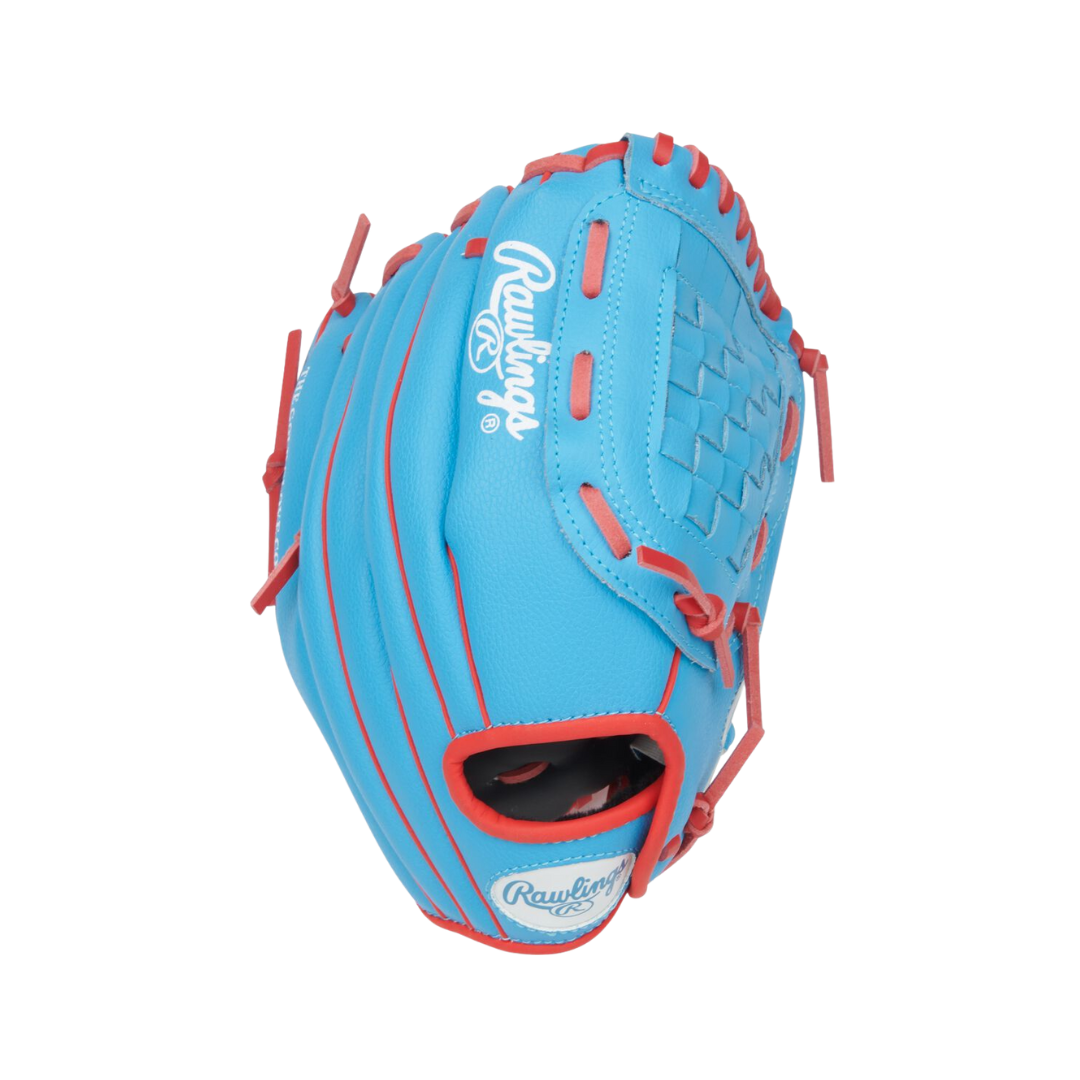 Rawlings Player's Series Glove 10.5'' (Columbia Blue/Red)