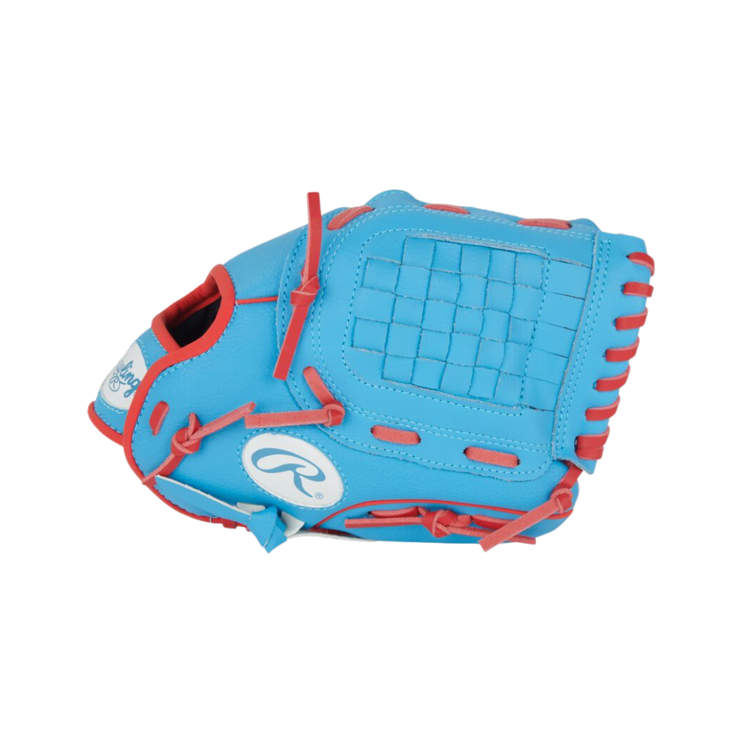 Image of Rawlings Player's Series Glove 10.5'' (Columbia Blue/Red)