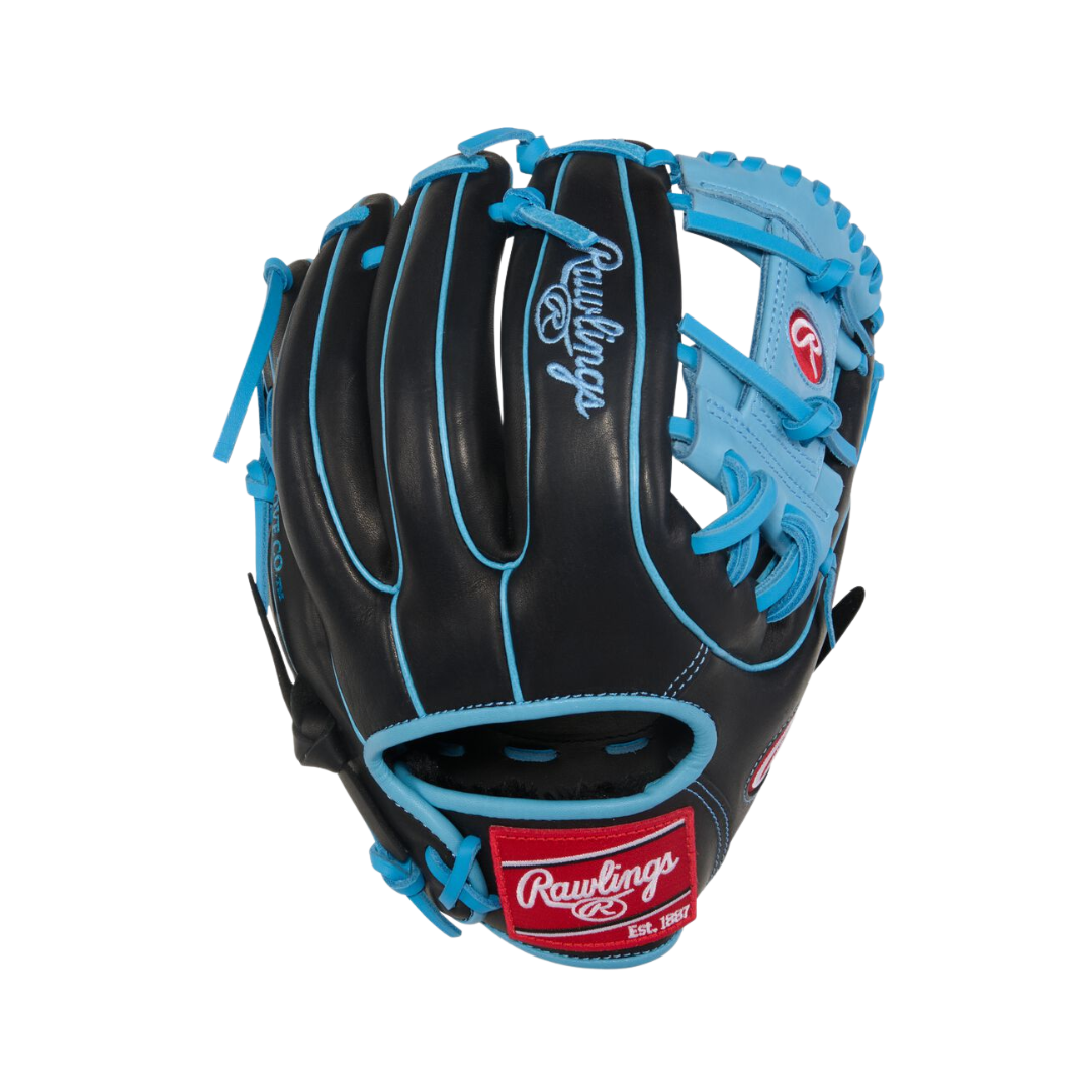 Rawlings R9 Series Glove 11.5'' (Black/Columbia Blue)