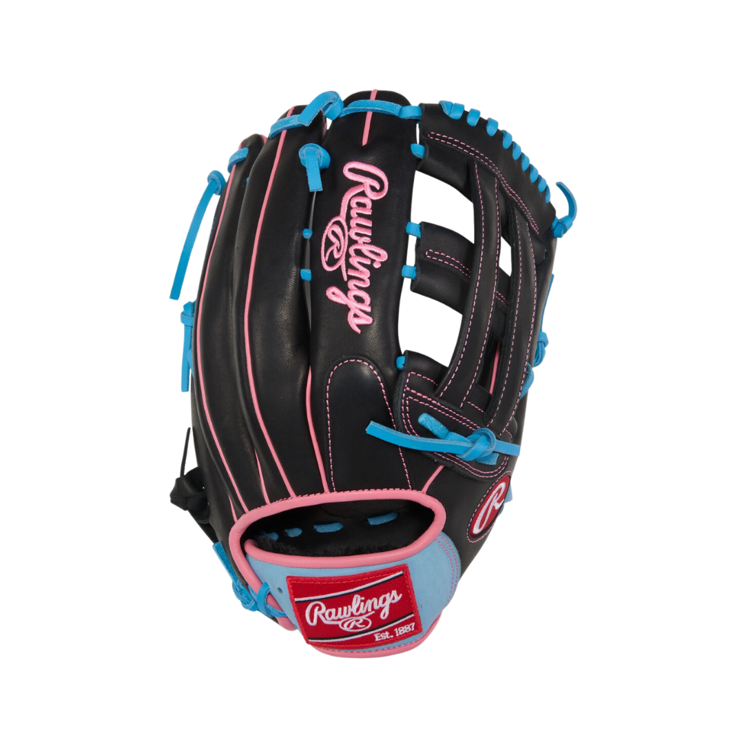 Rawlings R9 Series OF Glove 12.75'' (Black/CB/Pink)