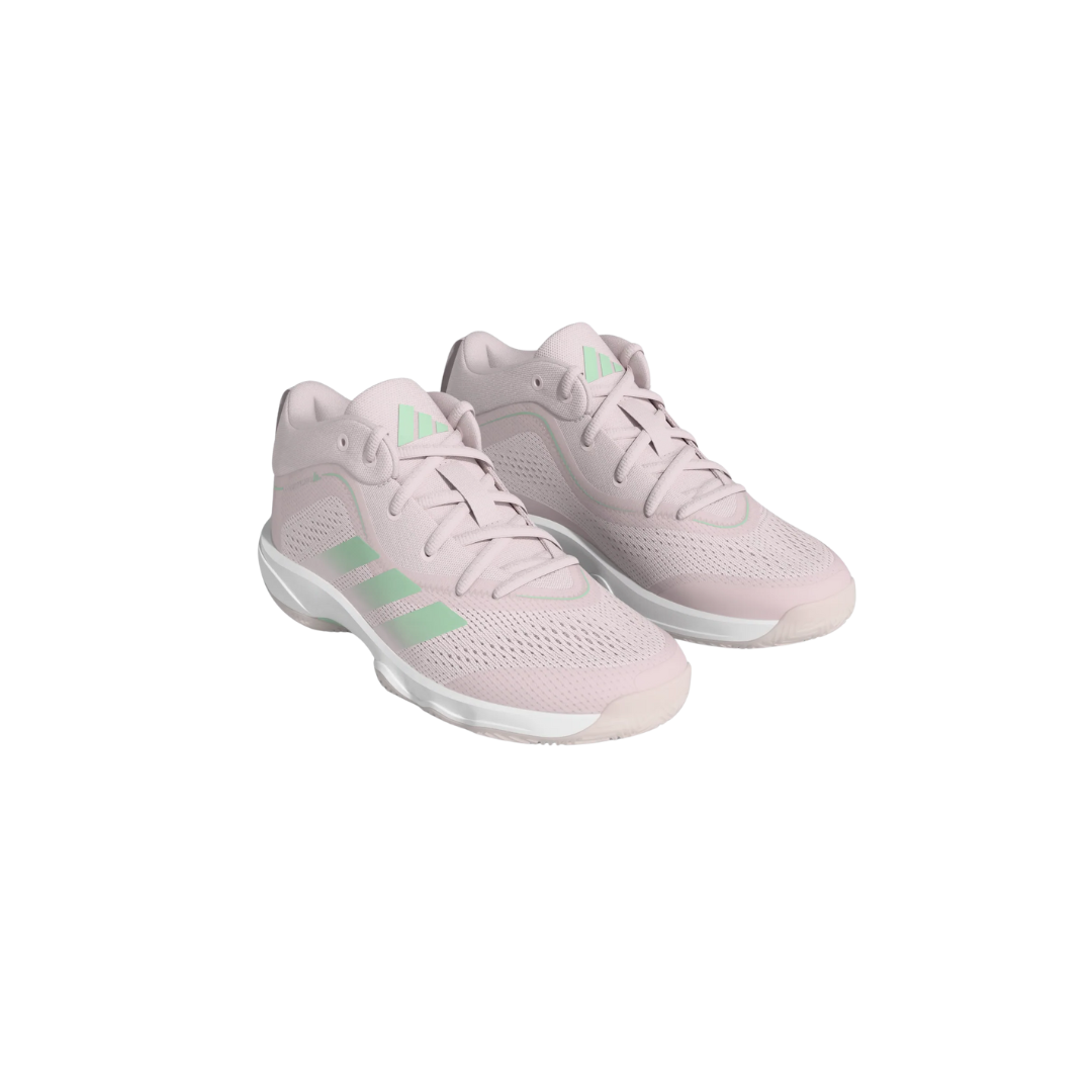 Image of Adidas Youth Crazyflight 7 Mid (Pink/Green)
