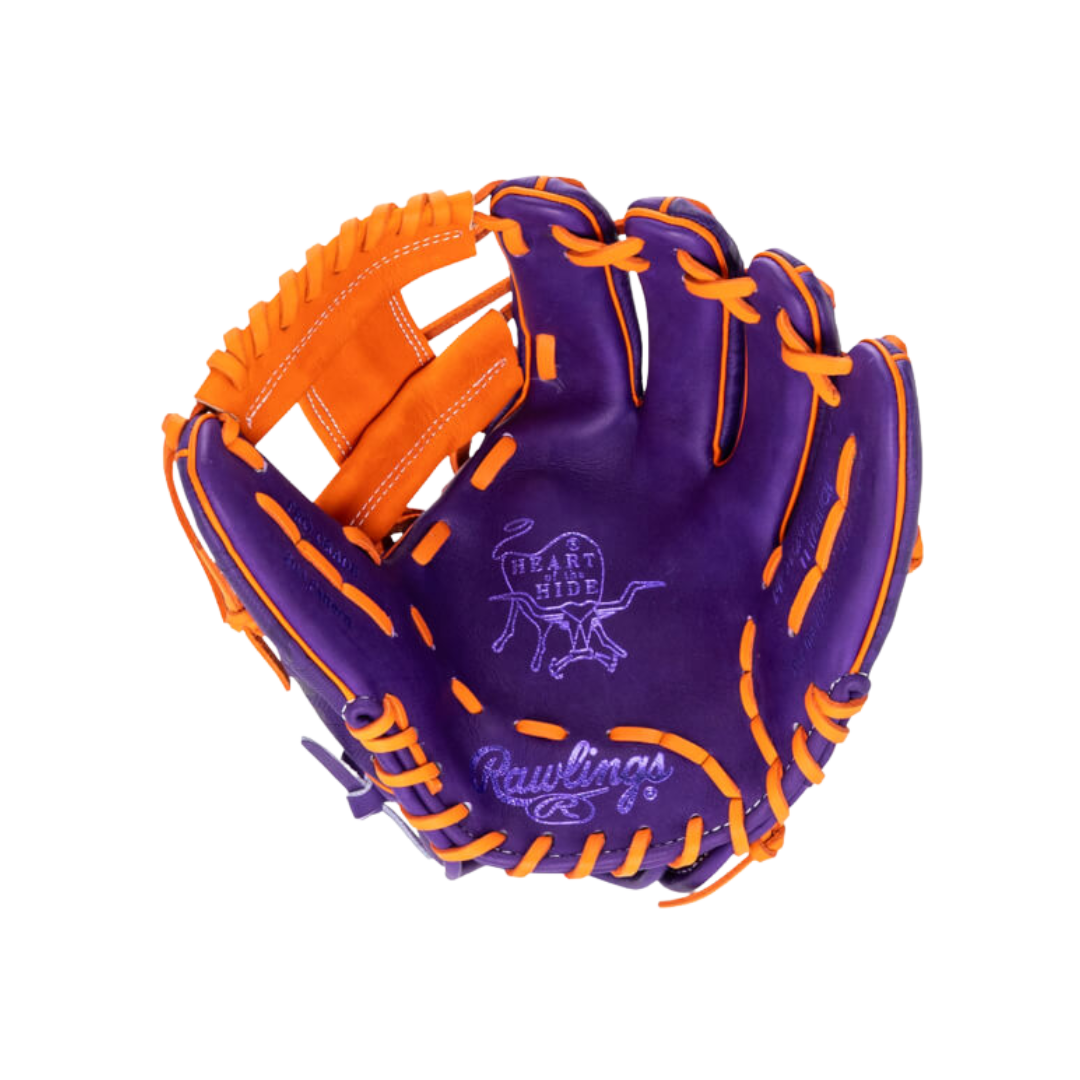 Image of Rawlings HOH Series IF Glove 11.5'' (Purple/Orange)