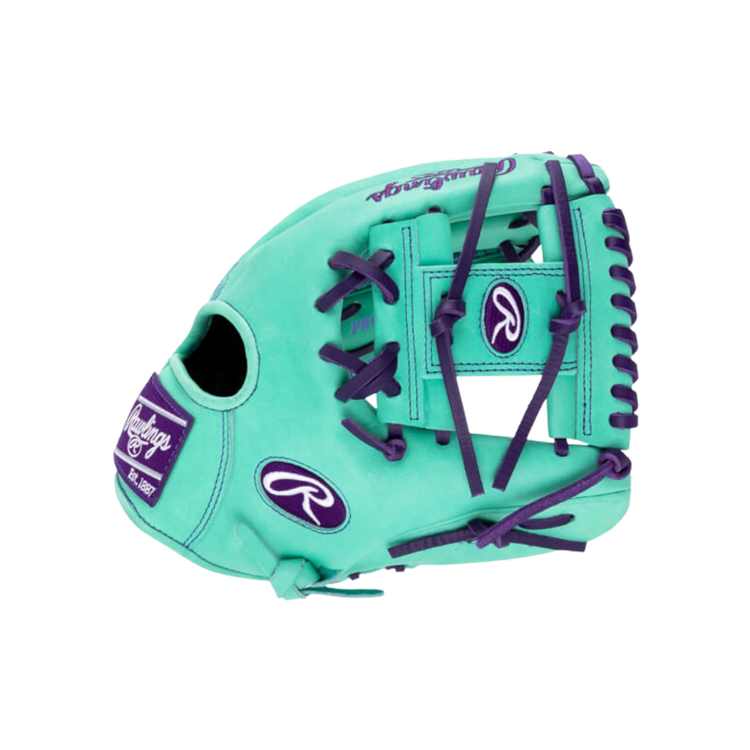 Image of Rawlings HOH Series IF Glove 11.5'' (Mint/Purple)