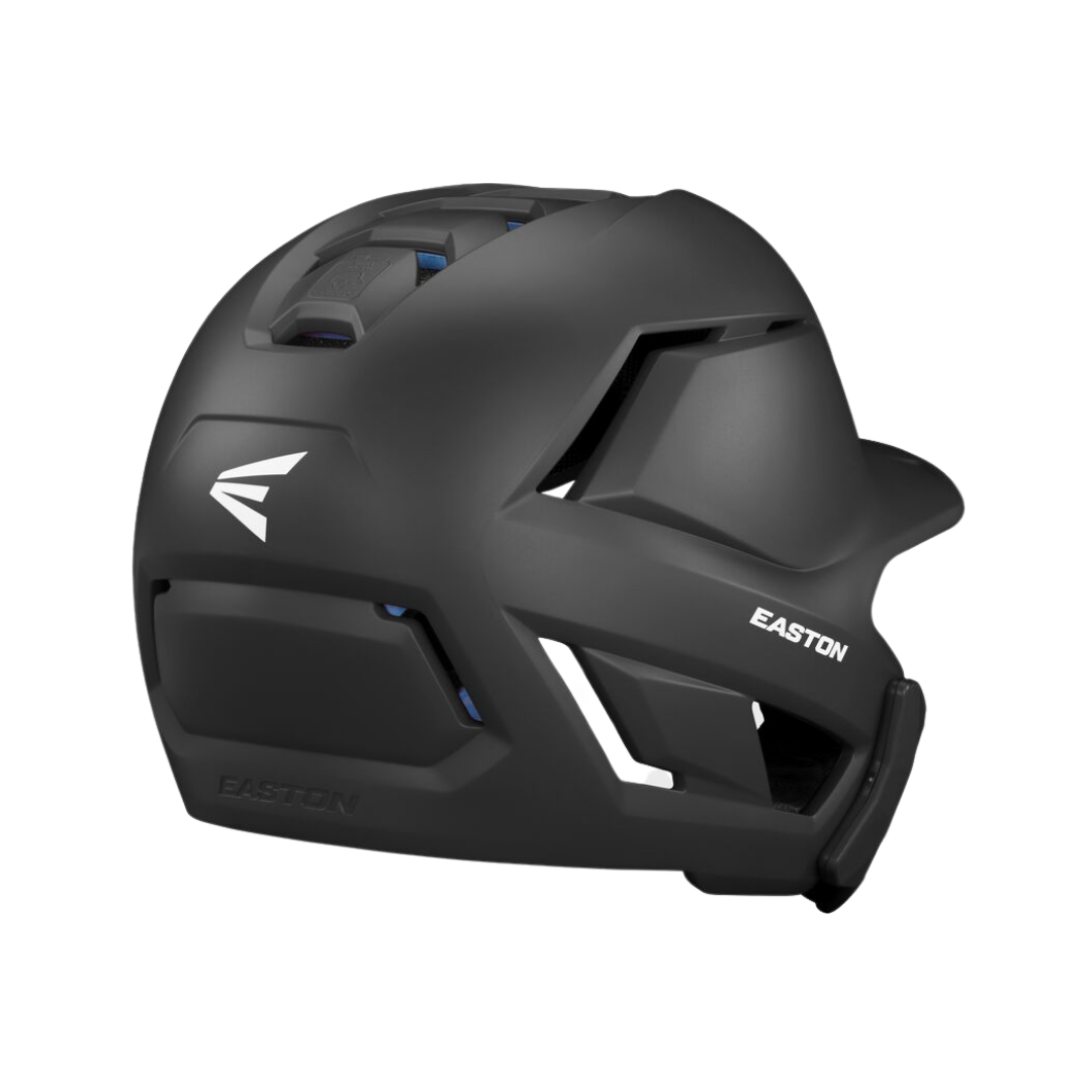 Easton Z50 Batting Helmet w/Multi-Adjust Jaw Guard (Black)