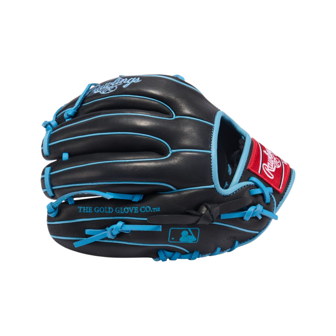 Image of Rawlings R9 Series IF Glove 11.5'' (Black/Columbia Blue)