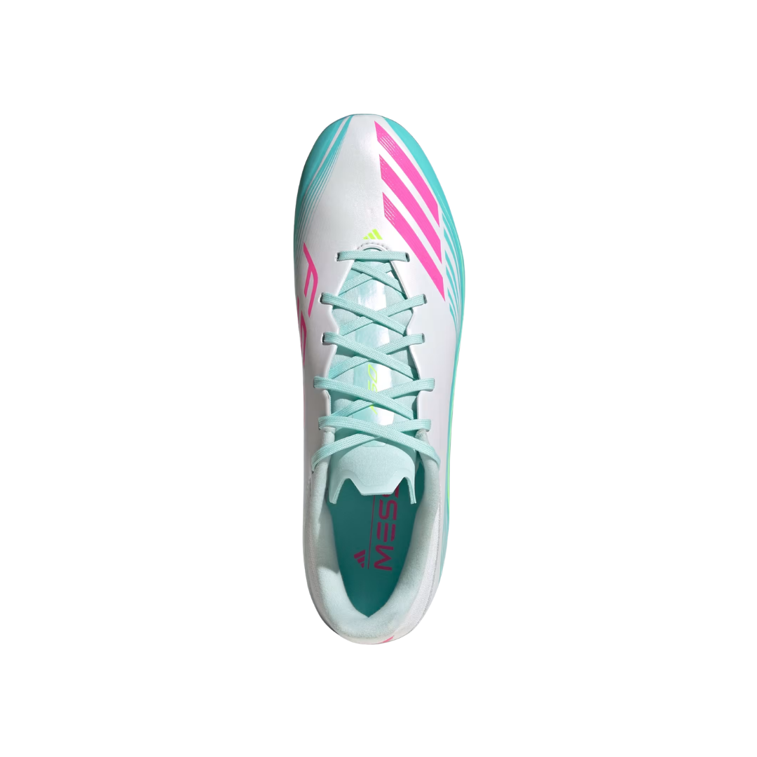 Adidas F50 Messi League FG/MG (Cloud White/Lucid Pink/Flash Aqua)