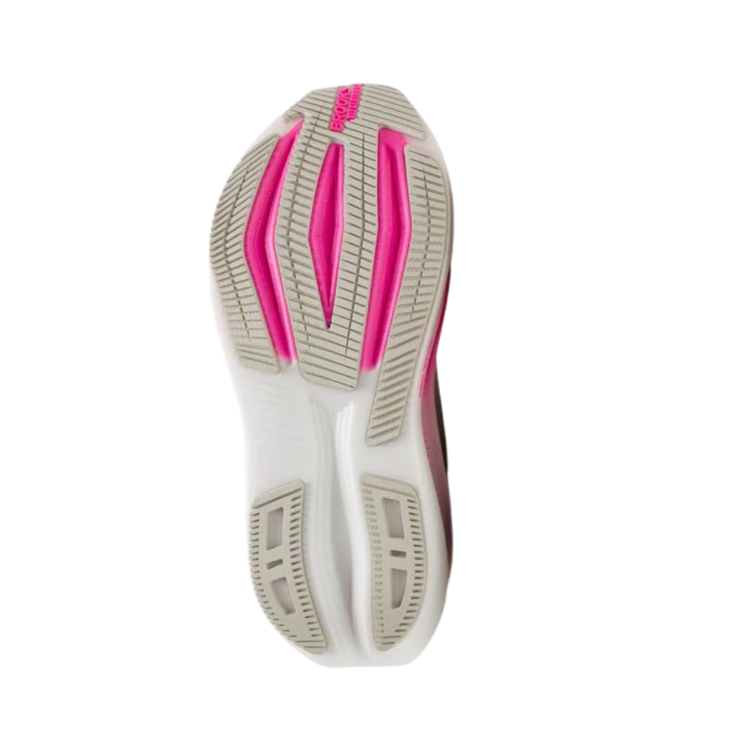 Image of Brooks Glycerin Max 2 Women (Oyster/Argyle/Cyber Pink)