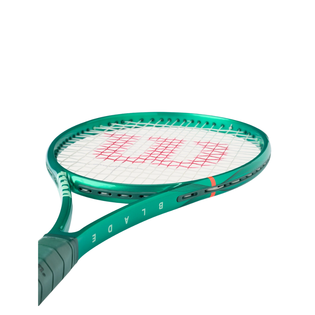 Image of Wilson Blade 98 16x19 V10 Frame Racket 4 3/8'' (Green)