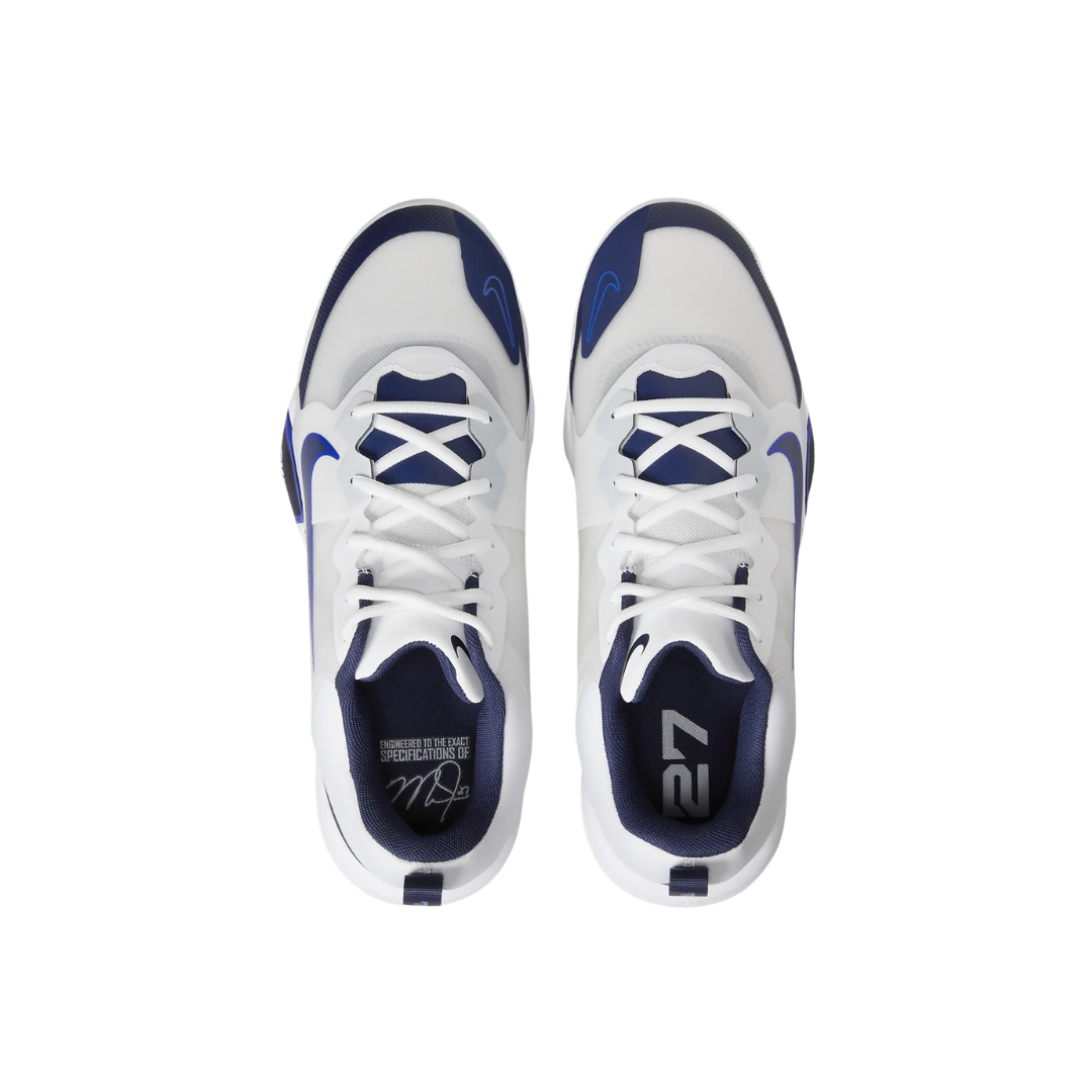 Nike Force Zoom Trout 9 Pro Metal (White/Navy) - Deportes Salvador Colom