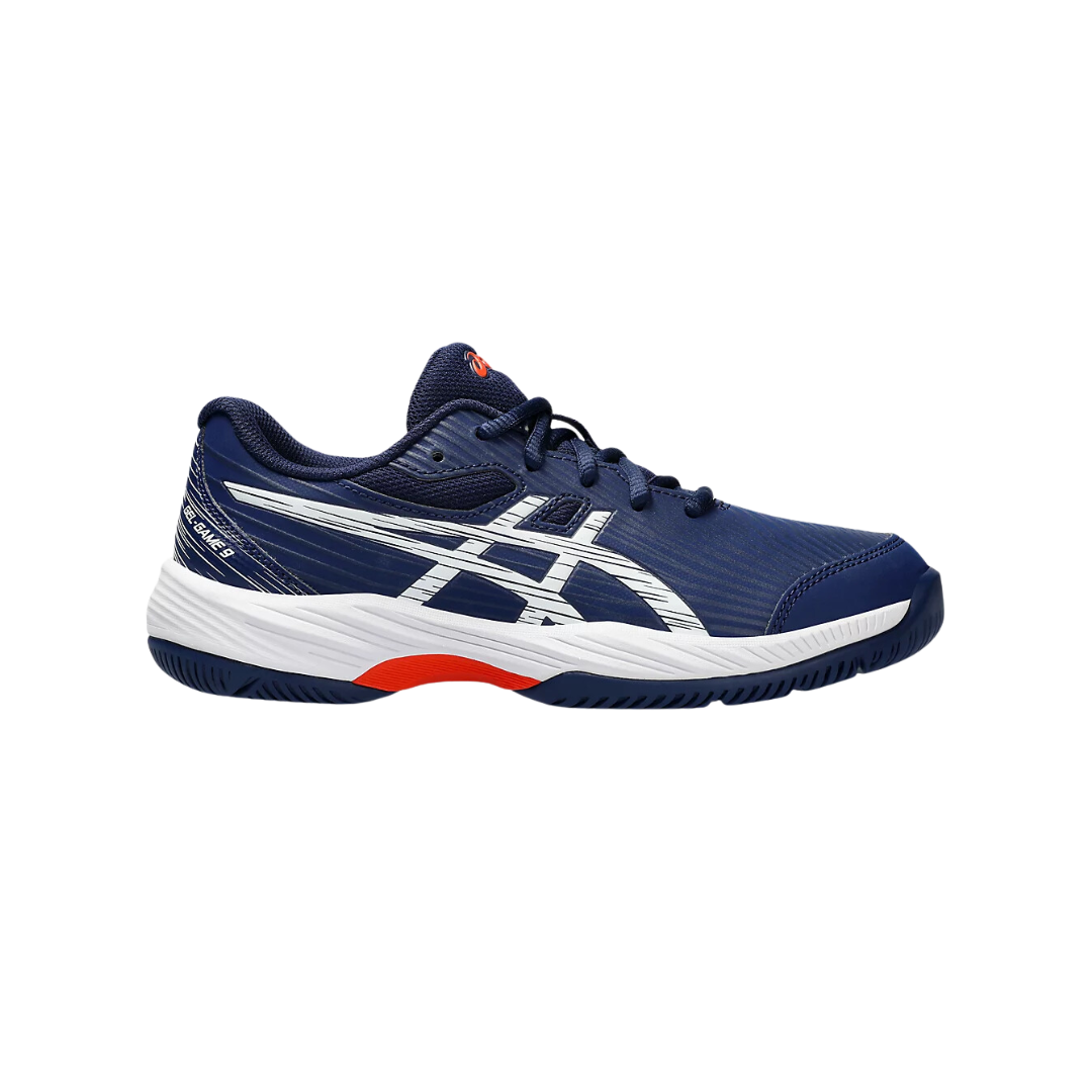 Image of Asics Youth Gel-Game 8 (Navy/Orange) - Deportes Salvador Colom