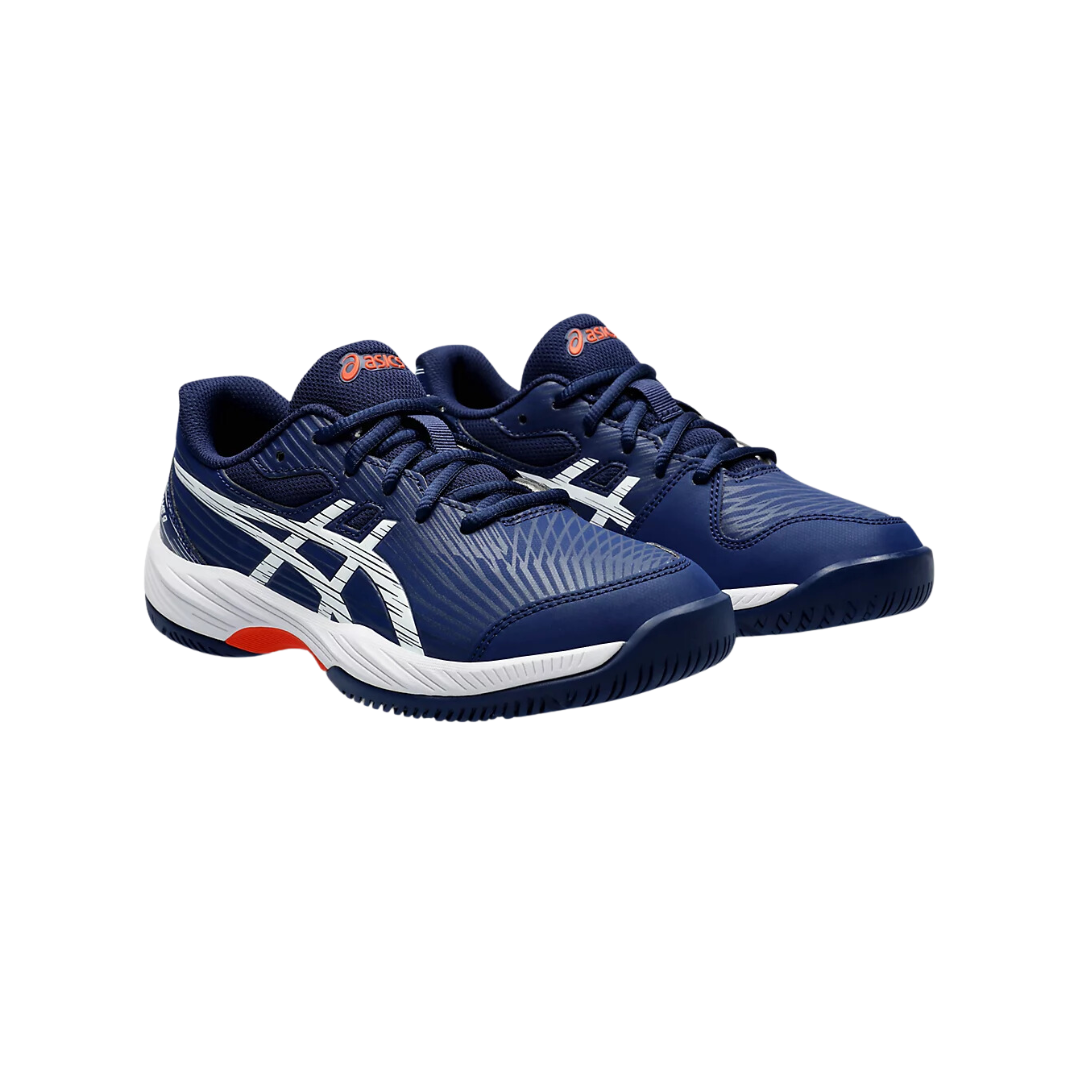 Image of Asics Youth Gel-Game 8 (Navy/Orange) - Deportes Salvador Colom