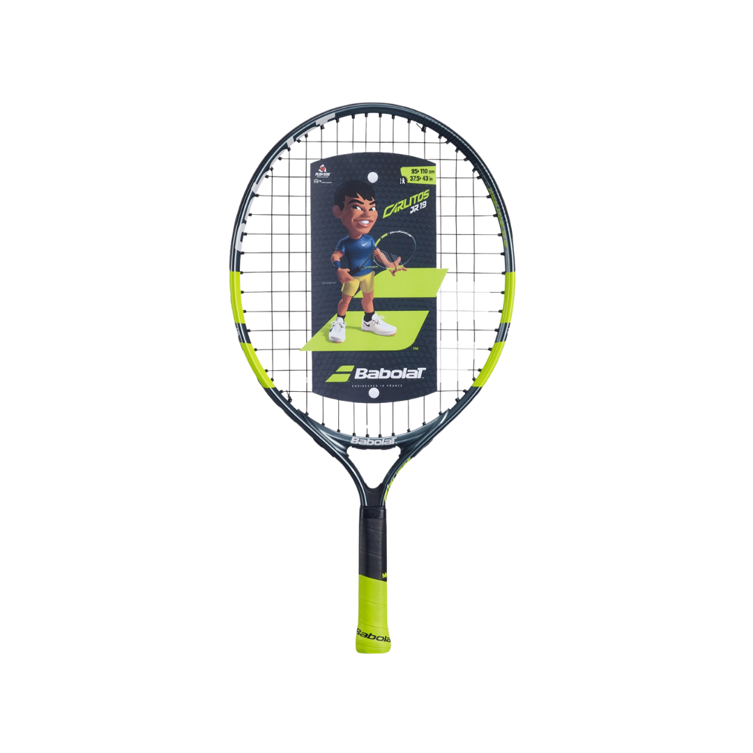 Image of Babolat Carlitos Jr. Racket Strung 19''